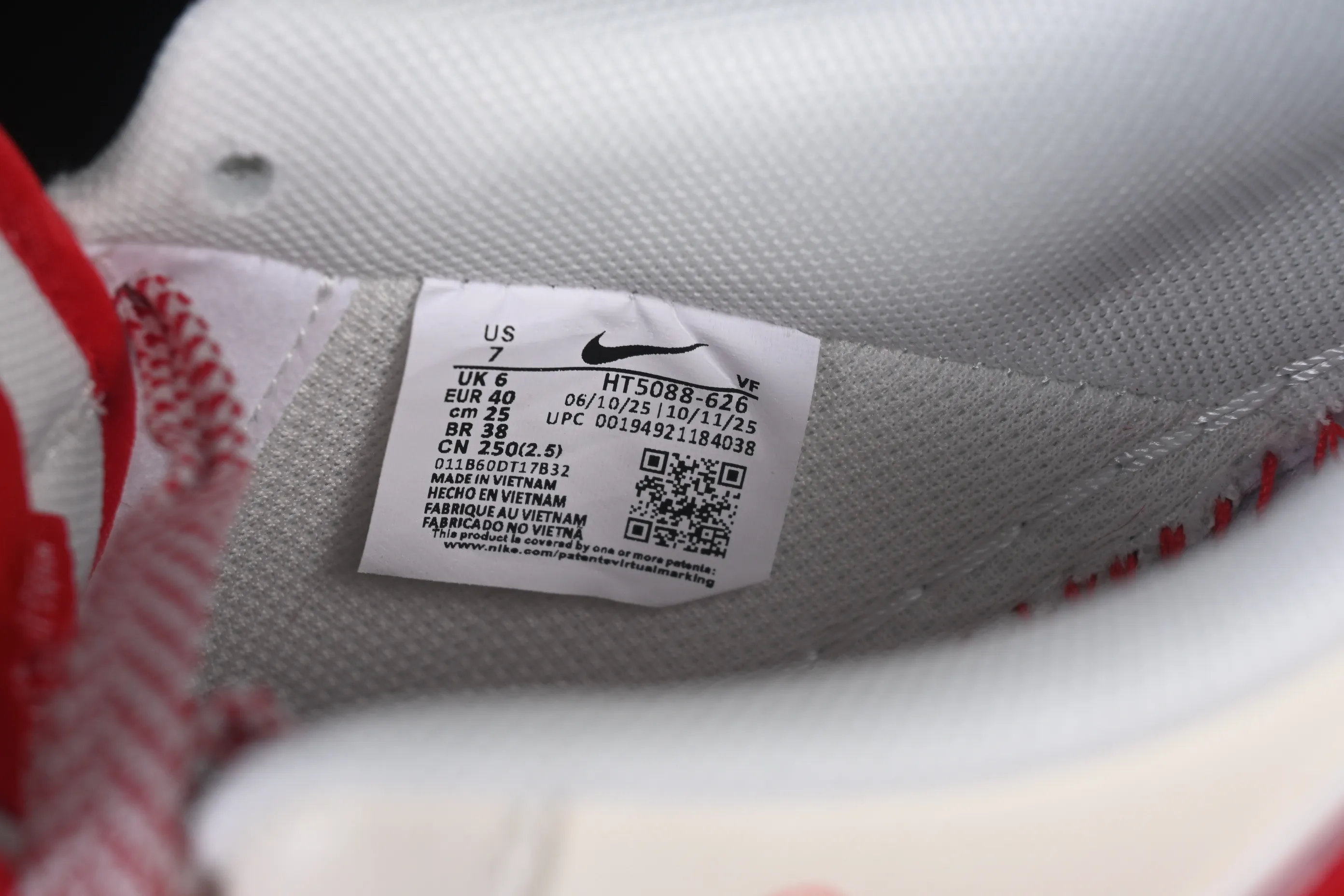 All Categories Nk Air Force 1 Air Force Series Nk Air Force 1 Low Air Force Low Nike Air Force 1'07 Low Beige Red Air Force One Low Casual Shoes HT5088-626